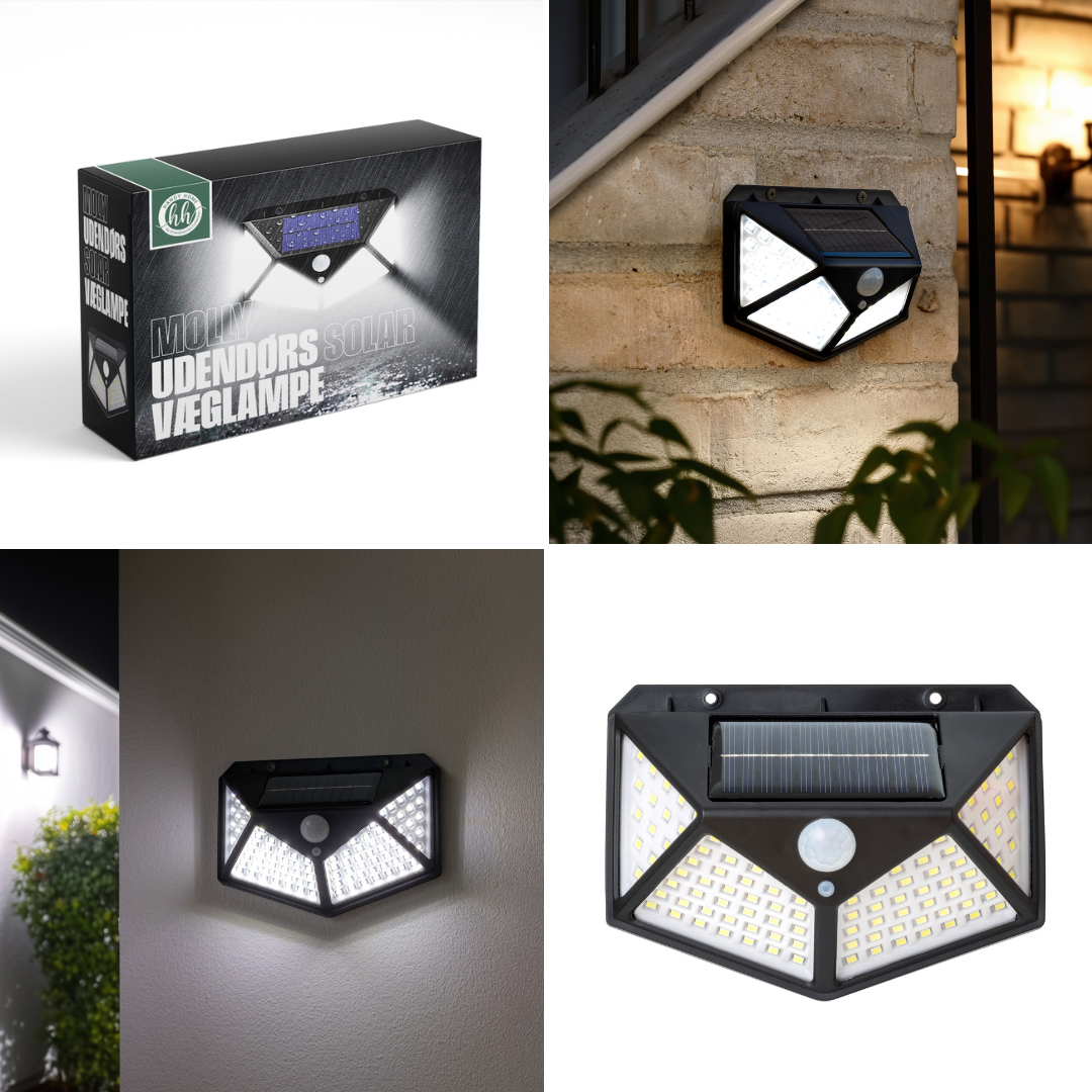 Udendørs Solar Væglampe