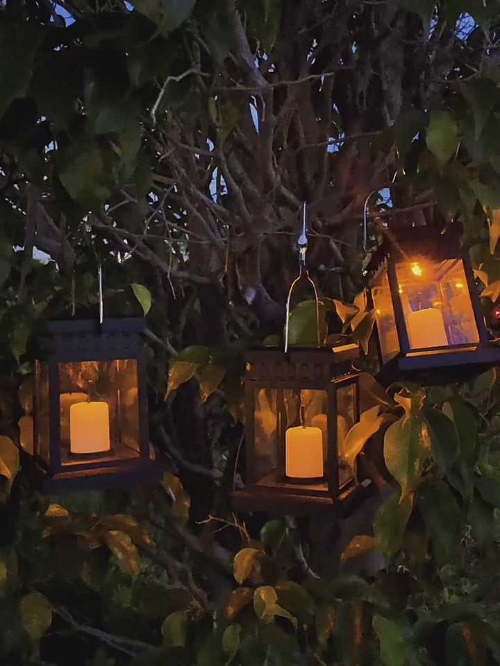 Solcelle lanterner til udendørs brug